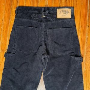 Atmos  32 x 30 Corduroy Carpenter Pants Gray Japanese Streetwear Charcoal